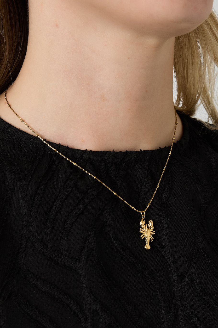 304S.steel Pendant necklaces Animal Casual Daily Picture2